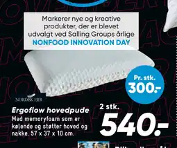 Bilka Ergoflow hovedpude tilbud