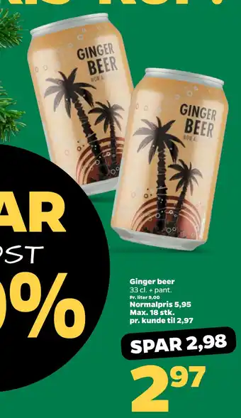 Netto Ginger beer tilbud