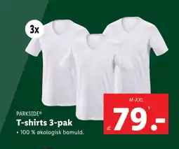 Lidl T-shirts 3-pak tilbud