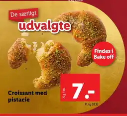 Lidl Croissant med pistacie tilbud