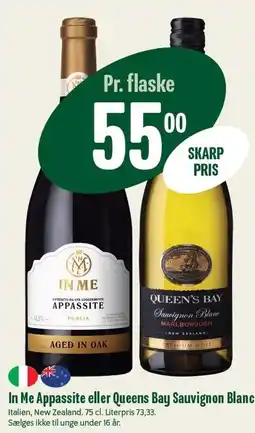 Min Købmand In Me Appassite eller Queens Bay Sauvignon Blanc tilbud