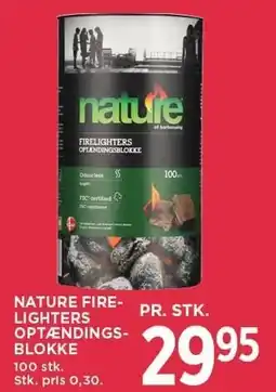 NATURE FIRELIGHTERS OPTÆNDINGSBLOKKE