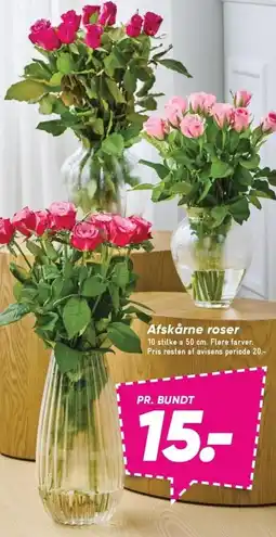 Bilka Afskårne roser tilbud