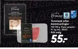 Tunsteak eller kammuslinger