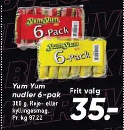 Bilka Yum Yum nudler tilbud