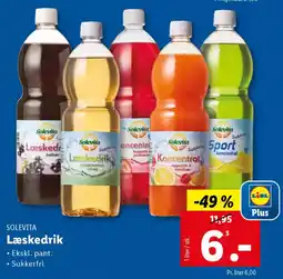 Lidl SOLEVITA Læskedrik tilbud