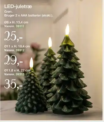 Harald Nyborg LED-juletræ tilbud