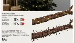Harald Nyborg Lyskæde 198 LED RGB-W tilbud
