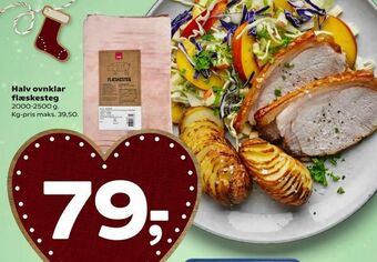 Coop 365 Halv ovnklar flæskesteg tilbud