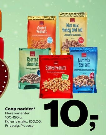 Coop 365 Coop nødder tilbud