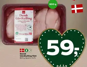 Coop 365 Dansk Gårdkylling filet tilbud
