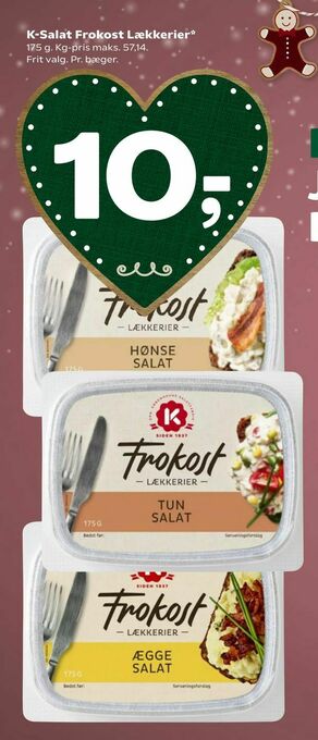 Coop 365 K-Salat Frokost Lækkerier tilbud