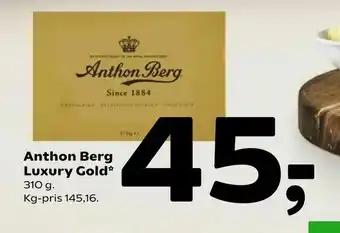 Coop 365 Anthon Berg Luxury Gold tilbud