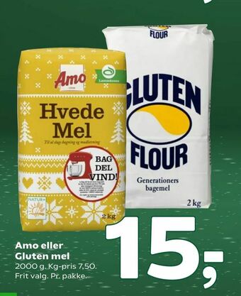 Coop 365 Amo eller Gluten mel tilbud