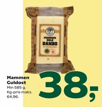 Coop 365 Mammen Guldost tilbud