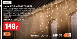 jem & fix Lyskæde med istapper tilbud