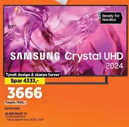 Power Samsung 4K HDR SMART TV tilbud
