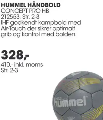 Sportigan Hummel Håndbold Concept Pro HB 410 Inkl.Moms tilbud