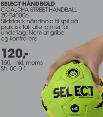 Sportigan Select Håndbold Goalcha Street Handball 150 Inkl.Moms tilbud