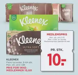 MENY KLEENEX tilbud