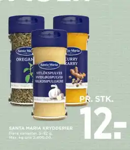 MENY SANTA MARIA krydderier tilbud
