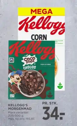 MENY KELLOGG'S morgenmad tilbud