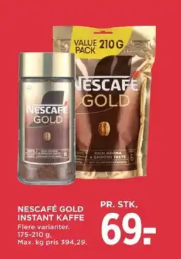 MENY NESCAFÉ gold instant kaffe tilbud