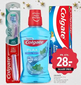 MENY COLGATE tilbud