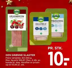 MENY Den grønne slagter tilbud