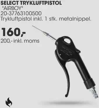 Sportigan Select Trykluftpistol "Airboy" 200 Inkl.Moms tilbud