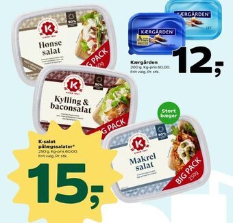 K-salat pålægssalater