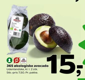 Coop 365 365 økologiske avocado tilbud