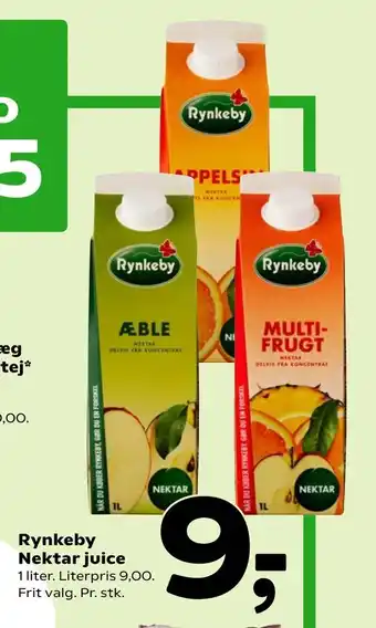 Coop 365 Rynkeby Nektar juice tilbud