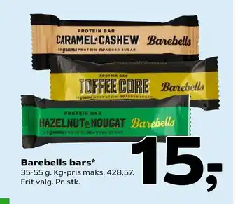 Coop 365 Barebells bars tilbud