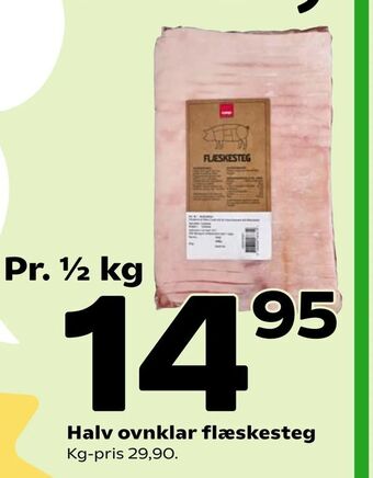 Coop 365 Halv ovnklar flæskesteg tilbud