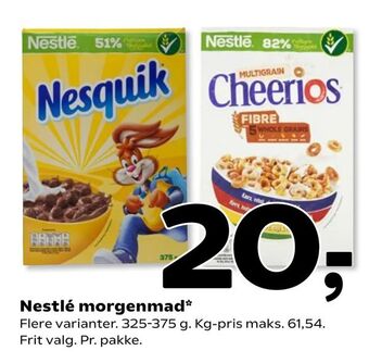 Nestlé morgenmad