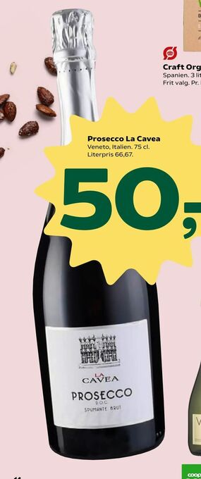 Coop 365 Prosecco La Cavea tilbud
