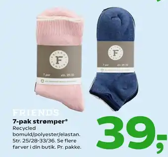 Coop 365 7-pak strømper tilbud
