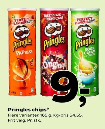 Coop 365 Pringles chips tilbud