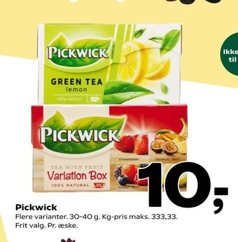 Coop 365 Pickwick tilbud