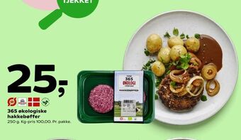 Coop 365 365 økologiske hakkebøffer tilbud