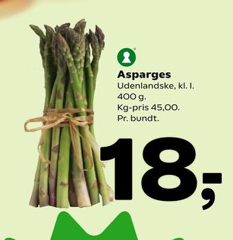 Coop 365 Asparges tilbud