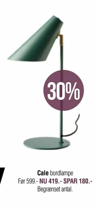 Ilva Cale bordlampe tilbud