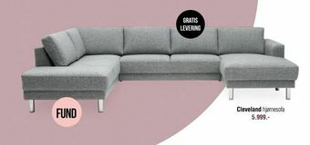 Ilva Cleveland hjørnesofa tilbud