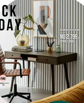 Ilva Richmond skrivebord tilbud