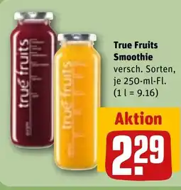 REWE DE True Fruits Smoothie tilbud