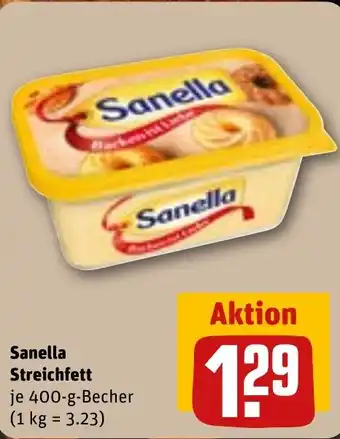 REWE SANELLA Streichfett tilbud