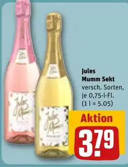 JULES Mumm Sekt