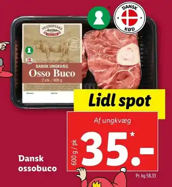 Let-Køb Dansk ossobuco tilbud