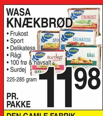 ABC Lavpris Knækbrød tilbud